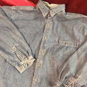 Northwest blue long sleeve denim